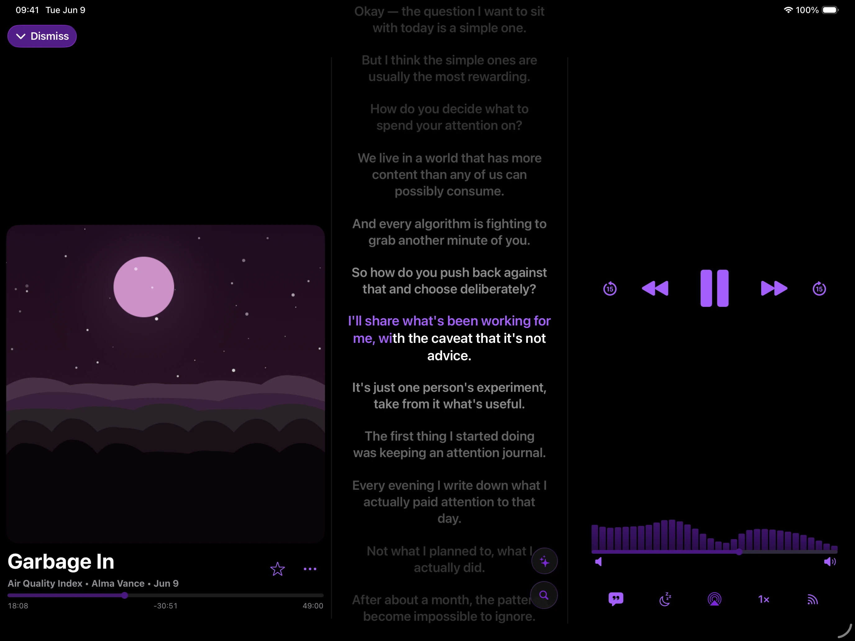 GilloCast on iPad: Made for the episode